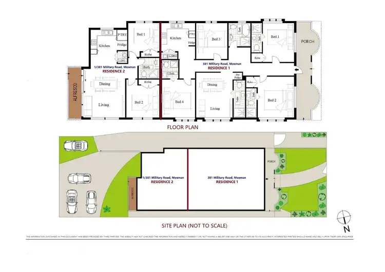 Floorplan of Homely house listing, 381 Military Road, Mosman NSW 2088