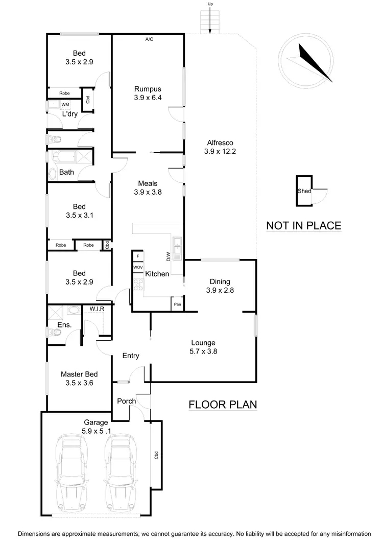Floorplan of Homely house listing, 9 Wondalea Crescent, Wantirna VIC 3152