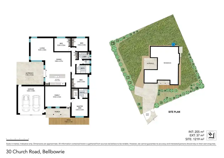 Floorplan of Homely house listing, 30 Church Road, Bellbowrie QLD 4070