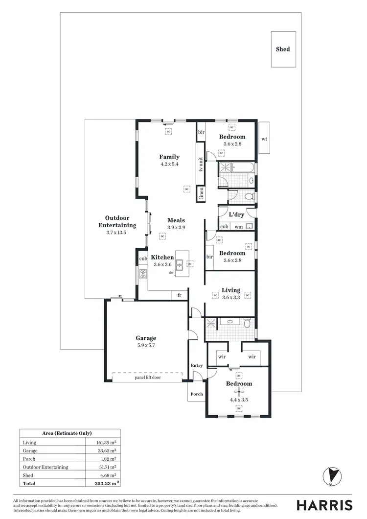 Floorplan of Homely house listing, 14 West Parkway, Mount Barker SA 5251