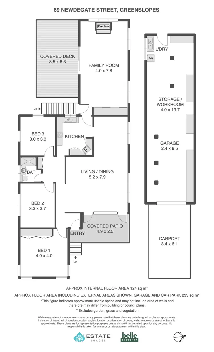 Floorplan of Homely house listing, 69 Newdegate Street, Greenslopes QLD 4120