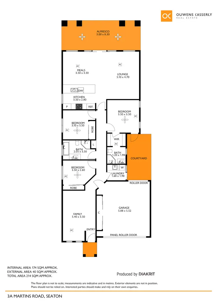Floorplan of Homely house listing, 3a Martins Road, Seaton SA 5023