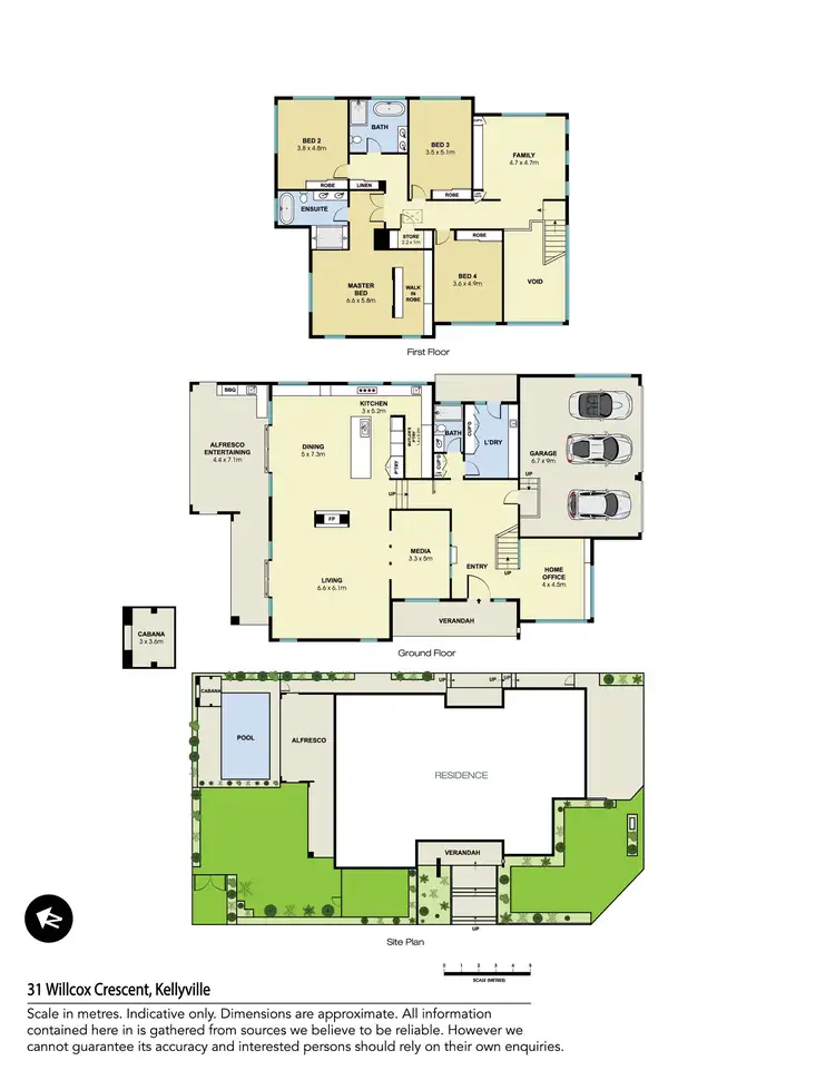 Floorplan of Homely house listing, 31 Willcox Crescent, Kellyville NSW 2155