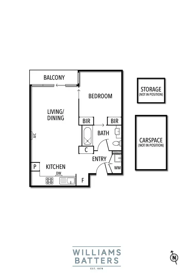 Floorplan of Homely apartment listing, 201/8 Balmain Street, Richmond VIC 3121