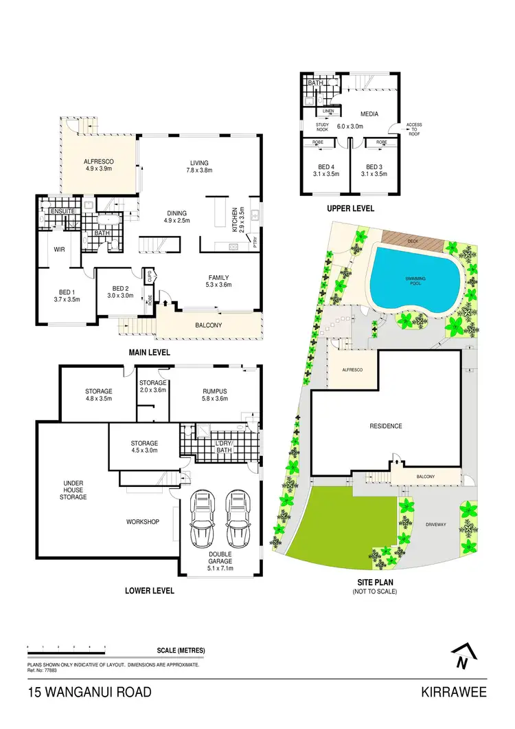 Floorplan of Homely house listing, 15 Wanganui Road, Kirrawee NSW 2232