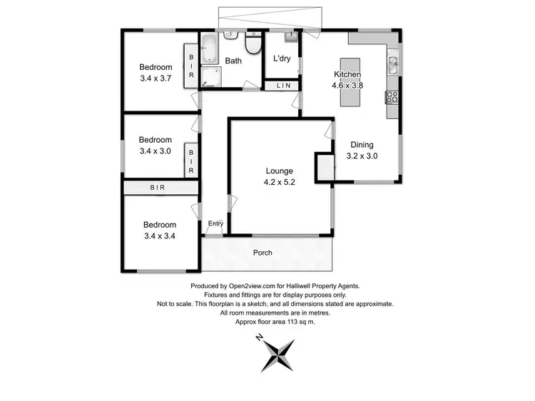 Floorplan of Homely house listing, 7 Pindari Court, Miandetta TAS 7310