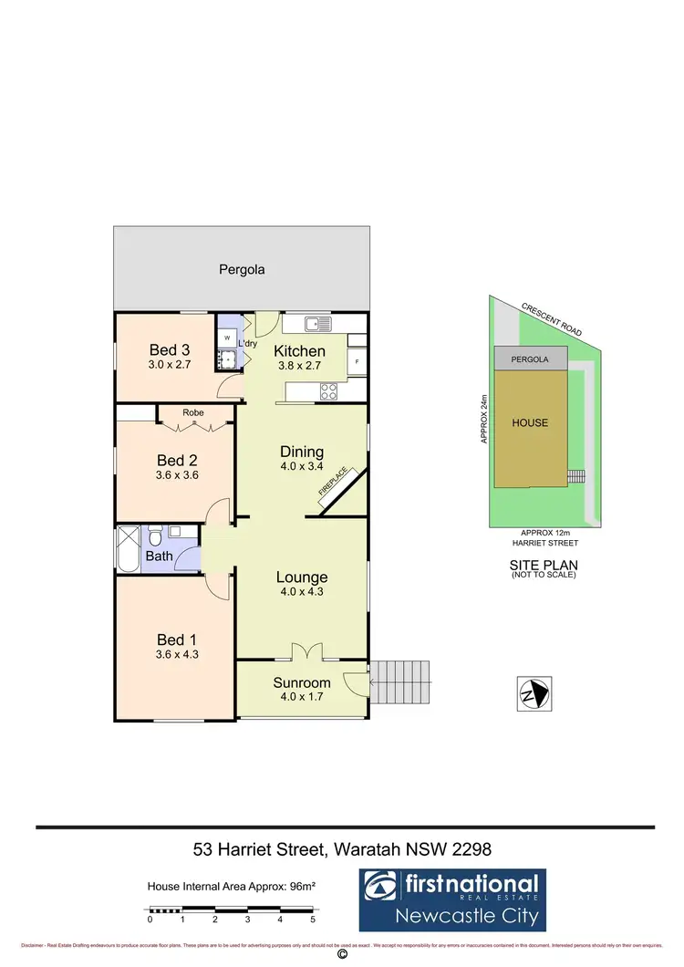 Floorplan of Homely house listing, 53 Harriet Street, Waratah NSW 2298