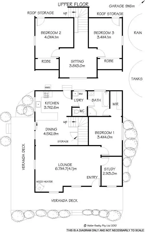 Floorplan of Homely house listing, 62 Davies Lane, Maldon VIC 3463
