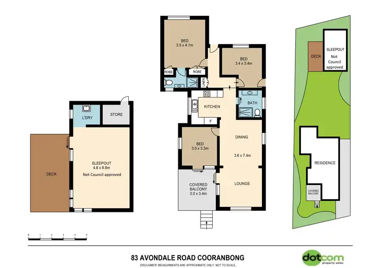 Floorplan of Homely house listing, 83 Avondale Road, Cooranbong NSW 2265