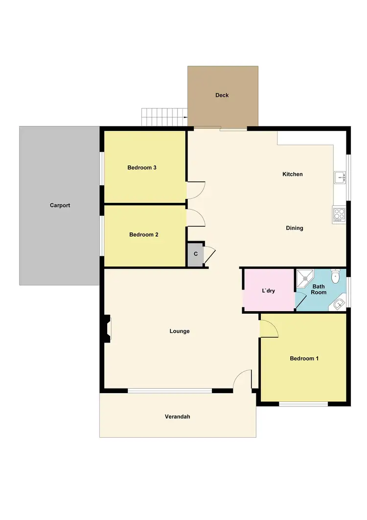 Floorplan of Homely house listing, 209 Grampians Road, Halls Gap VIC 3381