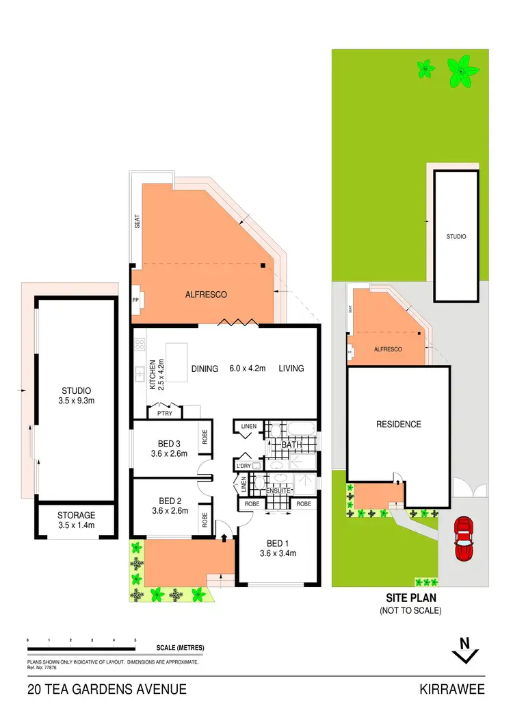 Floorplan of Homely house listing, 20 Tea Gardens Avenue, Kirrawee NSW 2232