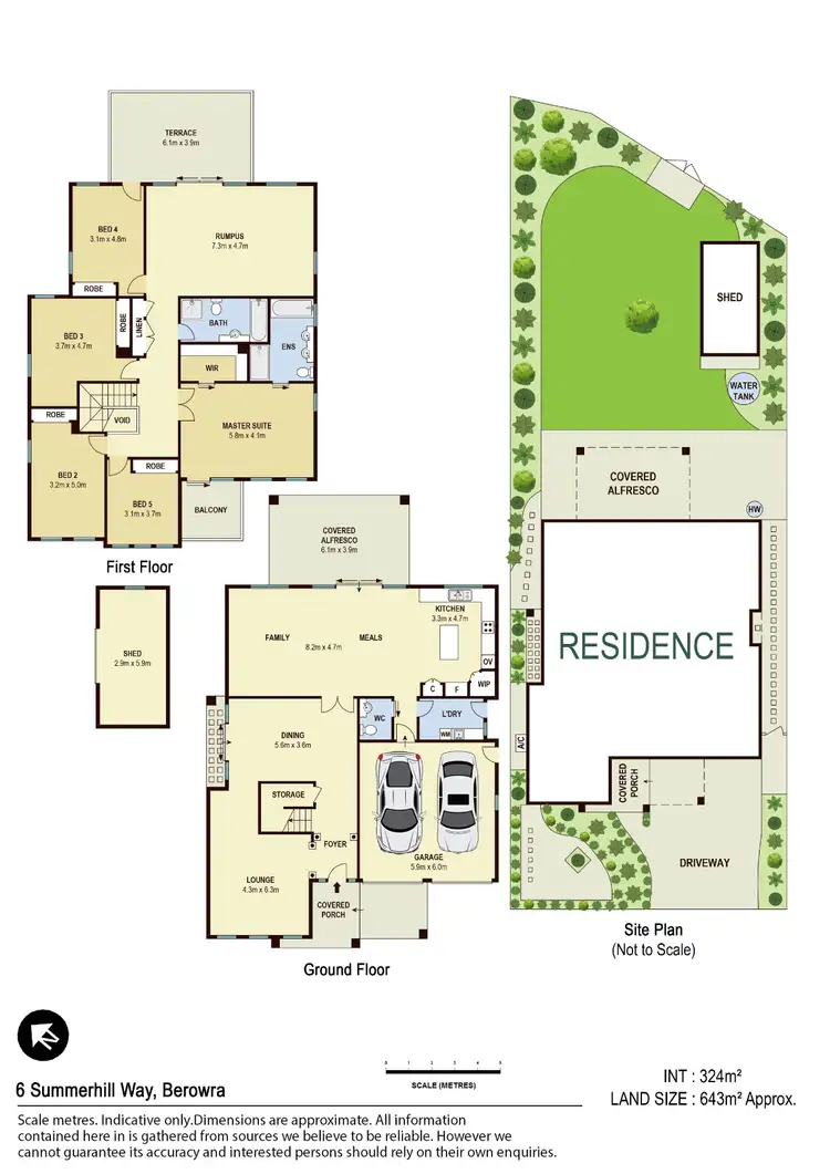 Floorplan of Homely house listing, 6 Summerhill Way, Berowra NSW 2081