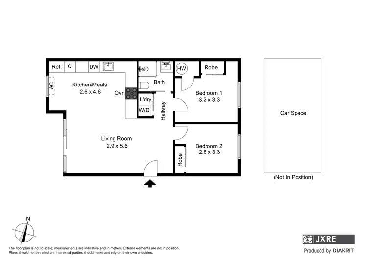 Floorplan of Homely apartment listing, 29/997 Dandenong Road, Malvern East VIC 3145