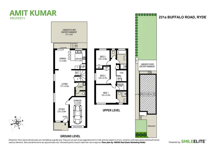 Floorplan of Homely house listing, 231a Buffalo Road, Ryde NSW 2112