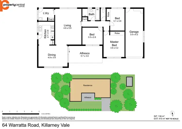 Floorplan of Homely house listing, 64 Warratta Road, Killarney Vale NSW 2261