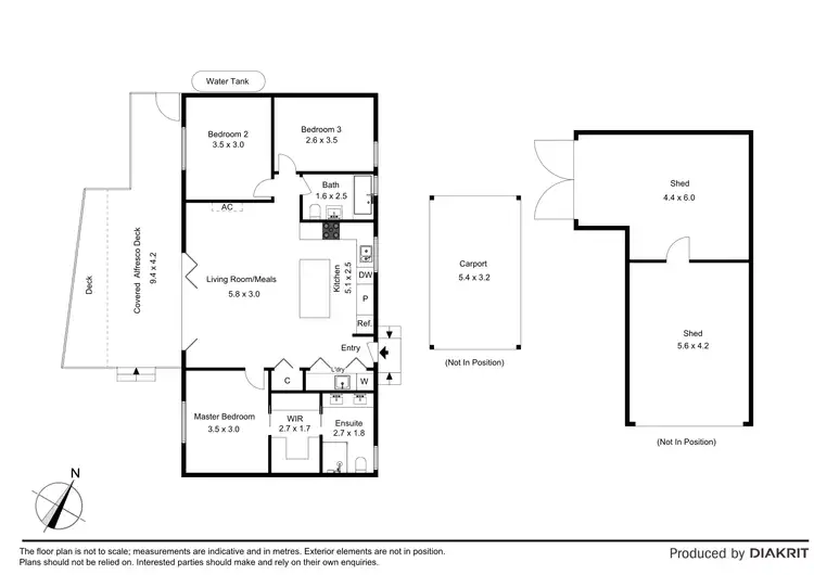 Floorplan of Homely house listing, 38 Myers Road, Bittern VIC 3918