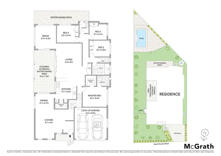 Floorplan of Homely house listing, 446 North Rocks Road, Carlingford NSW 2118