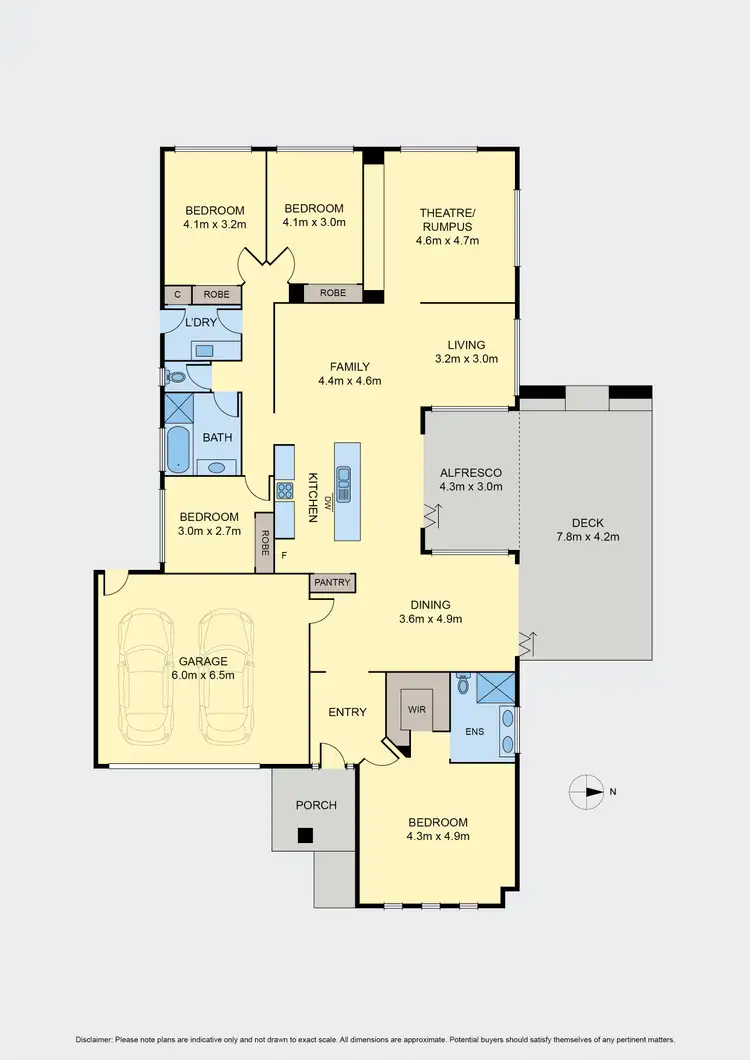 Floorplan of Homely house listing, 2 Pontvale Close, Gisborne VIC 3437
