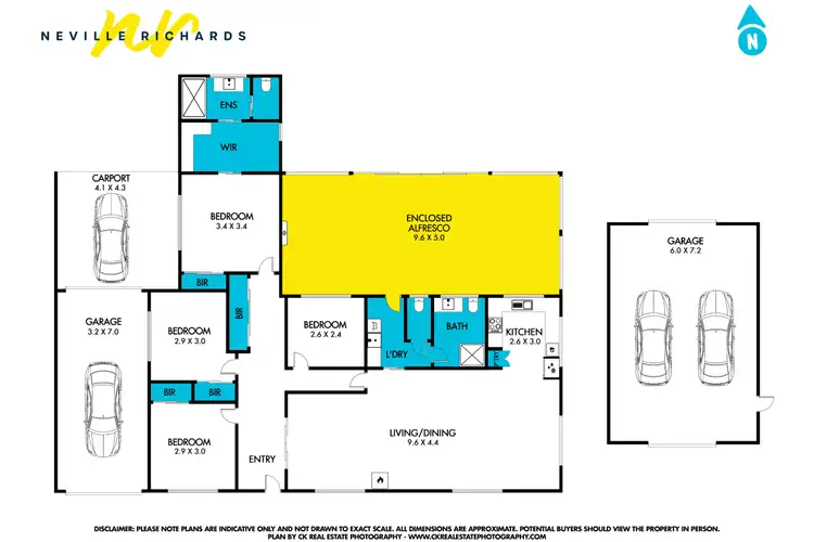 Floorplan of Homely house listing, 113 Stevens Street, Portarlington VIC 3223