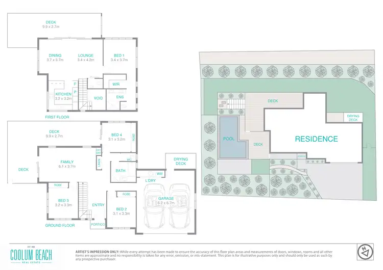 Floorplan of Homely house listing, 12 Donegal Drive, Yaroomba QLD 4573