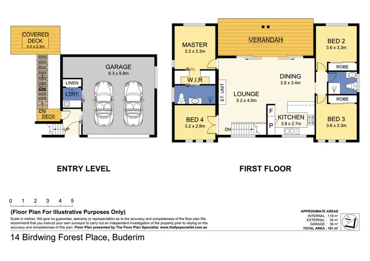 Floorplan of Homely house listing, 14 Birdwing Forest Place, Buderim QLD 4556