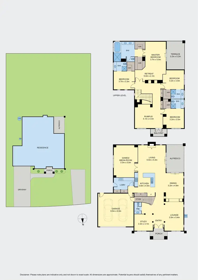 Floorplan of Homely house listing, 17 Pindara Place, Gisborne VIC 3437