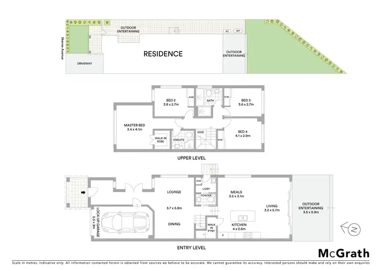 Floorplan of Homely semi-detached listing, 10 Skenes Avenue, Eastwood NSW 2122