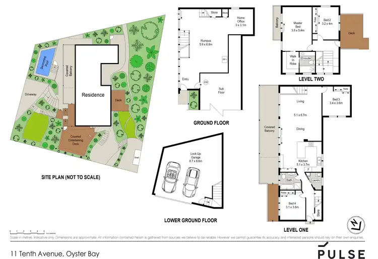 Floorplan of Homely house listing, 11 Tenth Avenue, Oyster Bay NSW 2225