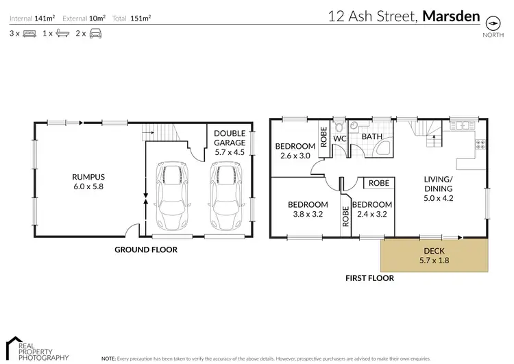 Floorplan of Homely house listing, 12 Ash Street, Marsden QLD 4132