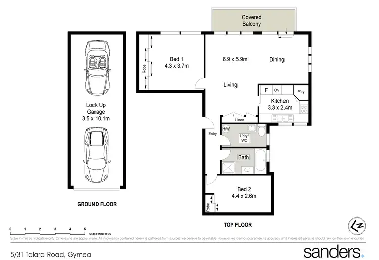 Floorplan of Homely apartment listing, 5/31 Talara Road, Gymea NSW 2227