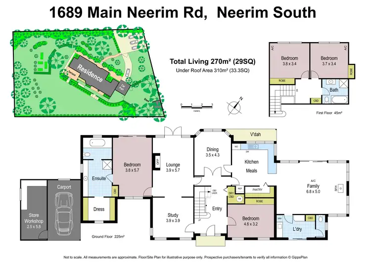 Floorplan of Homely house listing, 1689 Main Neerim Road, Neerim South VIC 3831