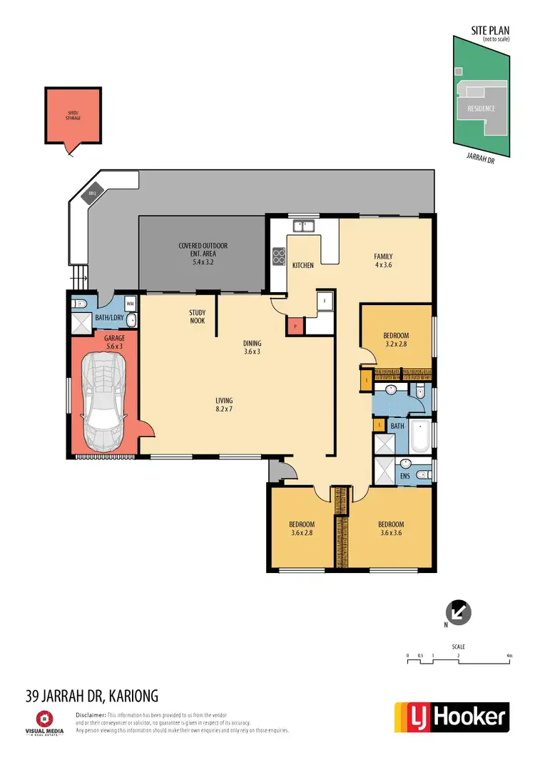 Floorplan of Homely house listing, 39 Jarrah Drive, Kariong NSW 2250