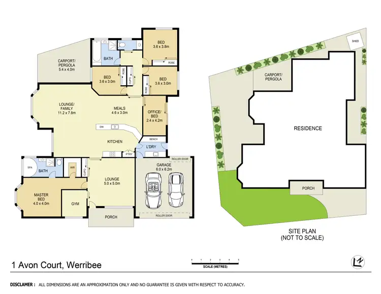 Floorplan of Homely house listing, 1 Avon Court, Werribee VIC 3030