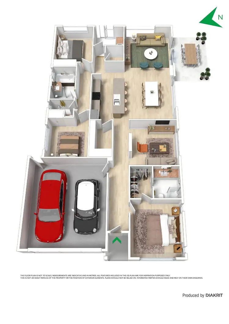 Floorplan of Homely house listing, 29 Songlark Crescent, Carrum Downs VIC 3201