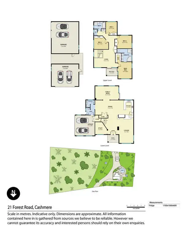 Floorplan of Homely house listing, 21 Forest Road, Cashmere QLD 4500