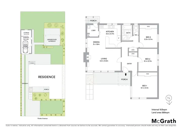 Floorplan of Homely house listing, 17 Porter Avenue, Highton VIC 3216