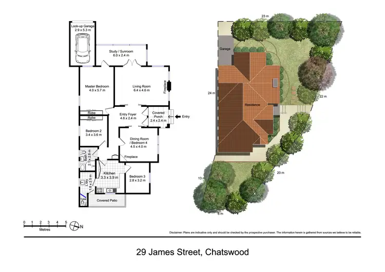 Floorplan of Homely house listing, 29 James Street, Chatswood NSW 2067