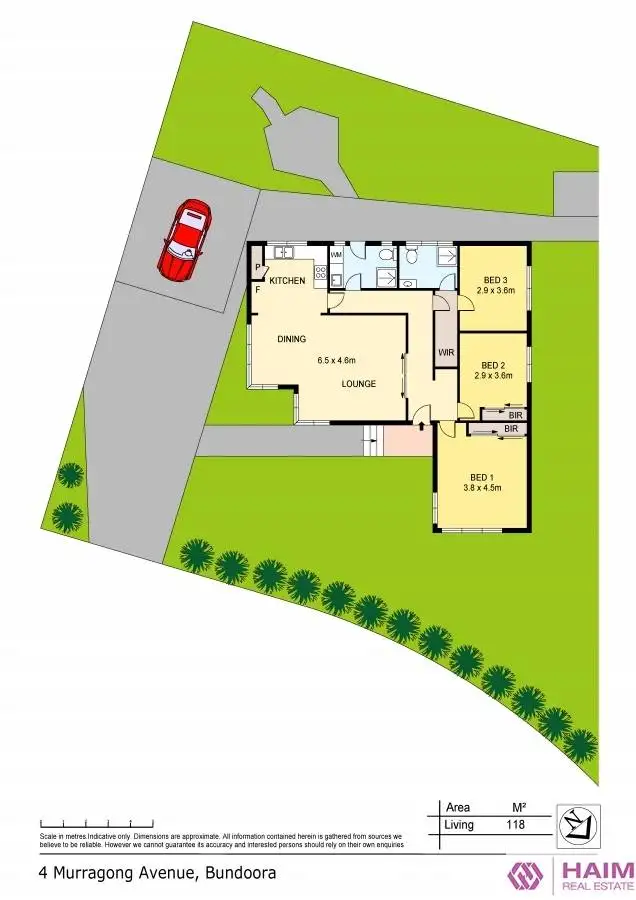 Floorplan of Homely house listing, 4 Murragong Avenue, Bundoora VIC 3083
