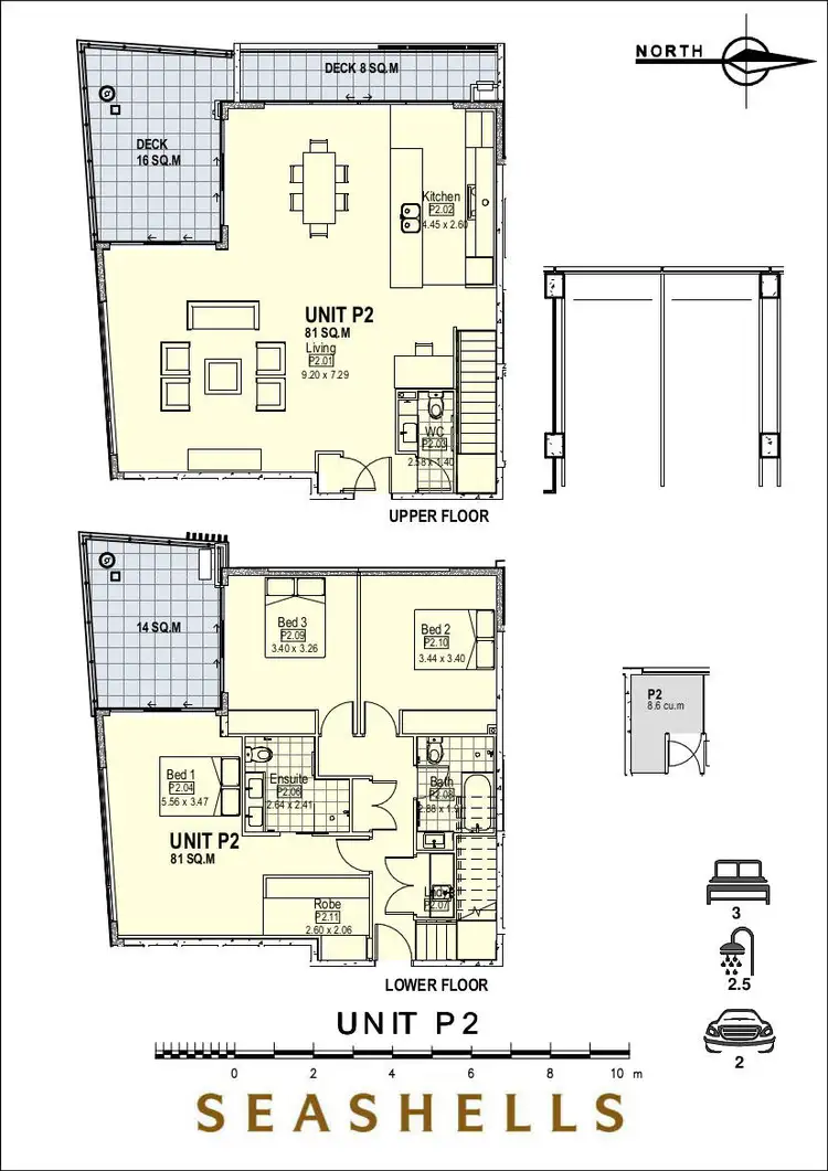 Floorplan of Homely apartment listing, 42/123 Park Beach Road, Coffs Harbour NSW 2450