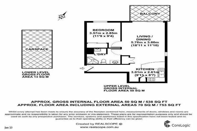 Floorplan of Homely unit listing, 101/300 Sir Fred Schonell Drive, St Lucia QLD 4067