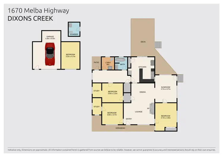 Floorplan of Homely land listing, 1670 Melba Highway, Dixons Creek VIC 3775
