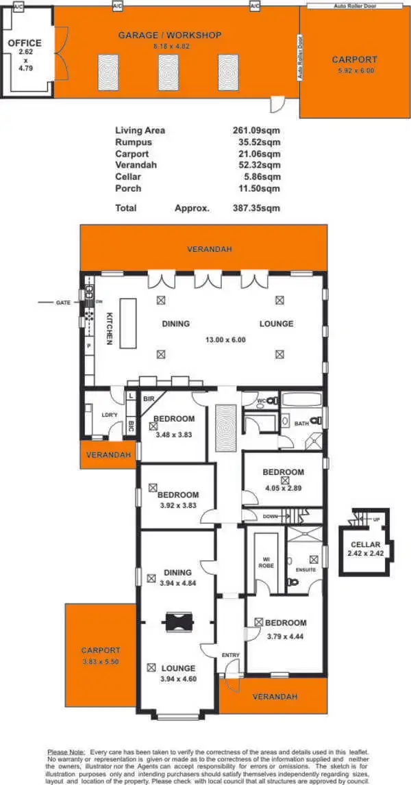 Floorplan of Homely house listing, 35 Fifth Avenue, St Peters SA 5069