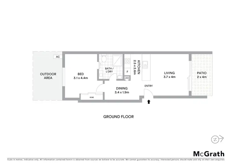 Floorplan of Homely apartment listing, 25/329 Flemington Road, Franklin ACT 2913