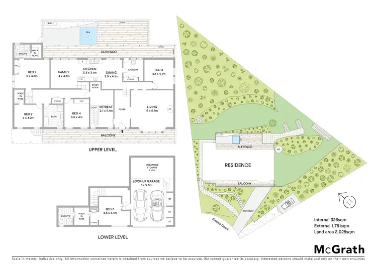 Floorplan of Homely house listing, 7 Brooke Court, Eltham VIC 3095