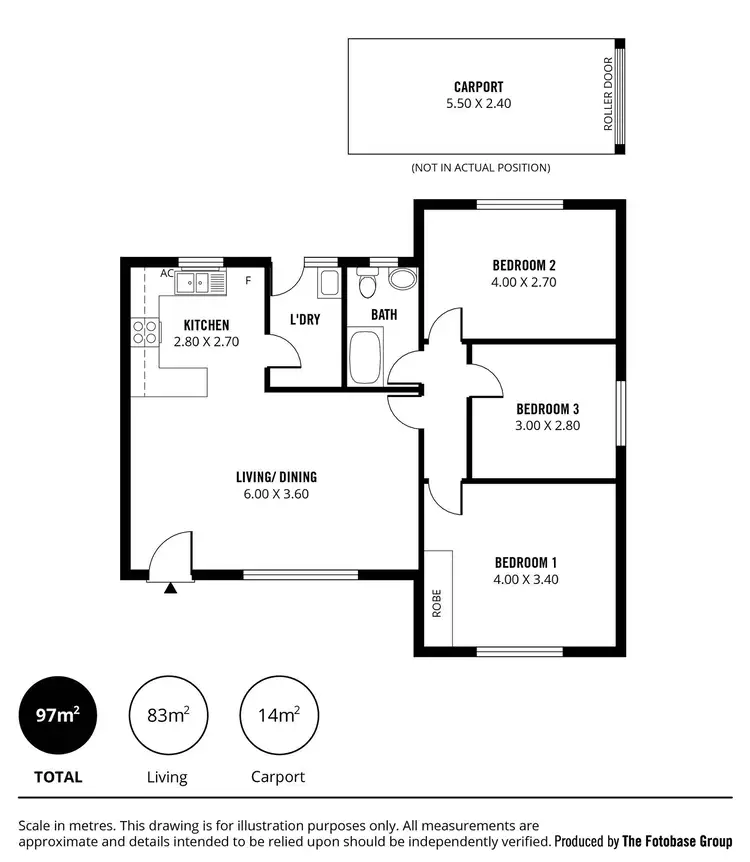 Floorplan of Homely unit listing, 4/379 Marion Road, Plympton SA 5038