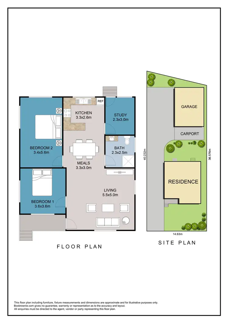 Floorplan of Homely house listing, 6 Kingsford-Smith Crescent, Sanctuary Point NSW 2540