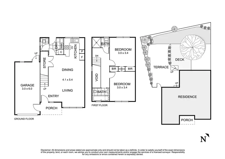 Floorplan of Homely unit listing, 3/1 Glen Ebor Avenue, Blackburn VIC 3130