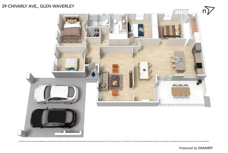 Floorplan of Homely house listing, 29 Chivarly Avenue, Glen Waverley VIC 3150