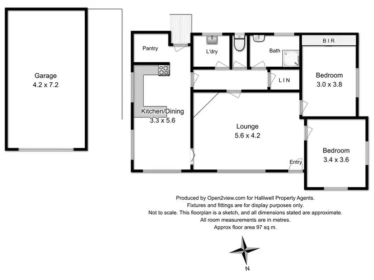Floorplan of Homely house listing, 20 Alberta Street, Latrobe TAS 7307