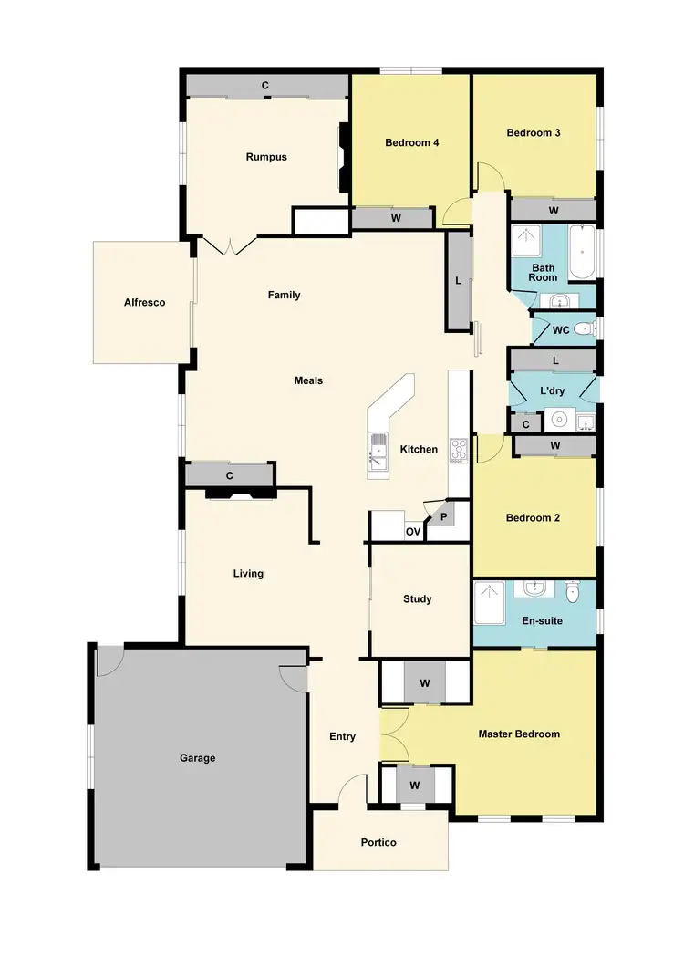 Floorplan of Homely house listing, 2 Kims Close, Ararat VIC 3377